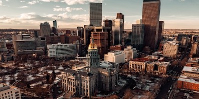 View of Denver city 