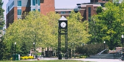 Clock in Rochester Town