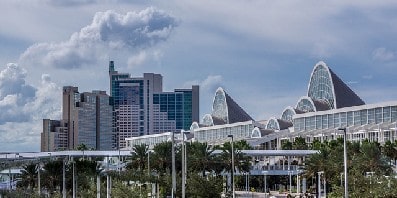 Buildings of Orlando city 