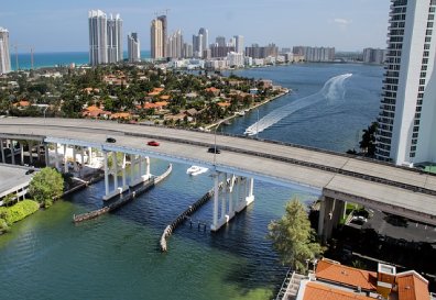 Bridge in Miami, Florida 