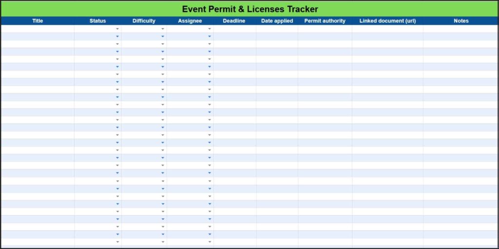 16 Must-Have Event Planning Templates: Free and Customizable - Rent2Way
